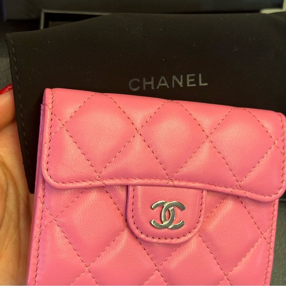 RARE ✨ Chanel 🎀 Pink 🎀 Card Holder NWT - Picture 2 of 8